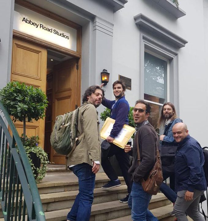 Lucas Vidal y Movistar Music Team, Abbey Road Studios, 2019
