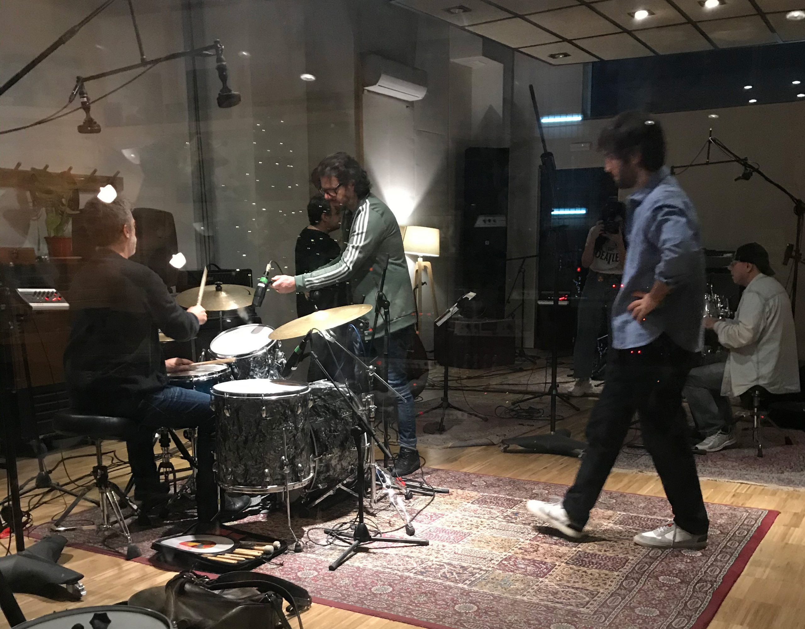 Lucas Vidal en Metropol Studios, España, 2022