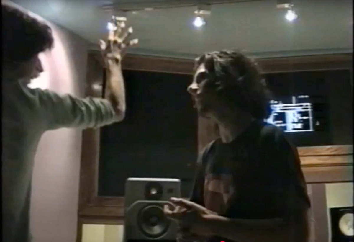 Charly García en EL PIE Studios, Argentina, 1996