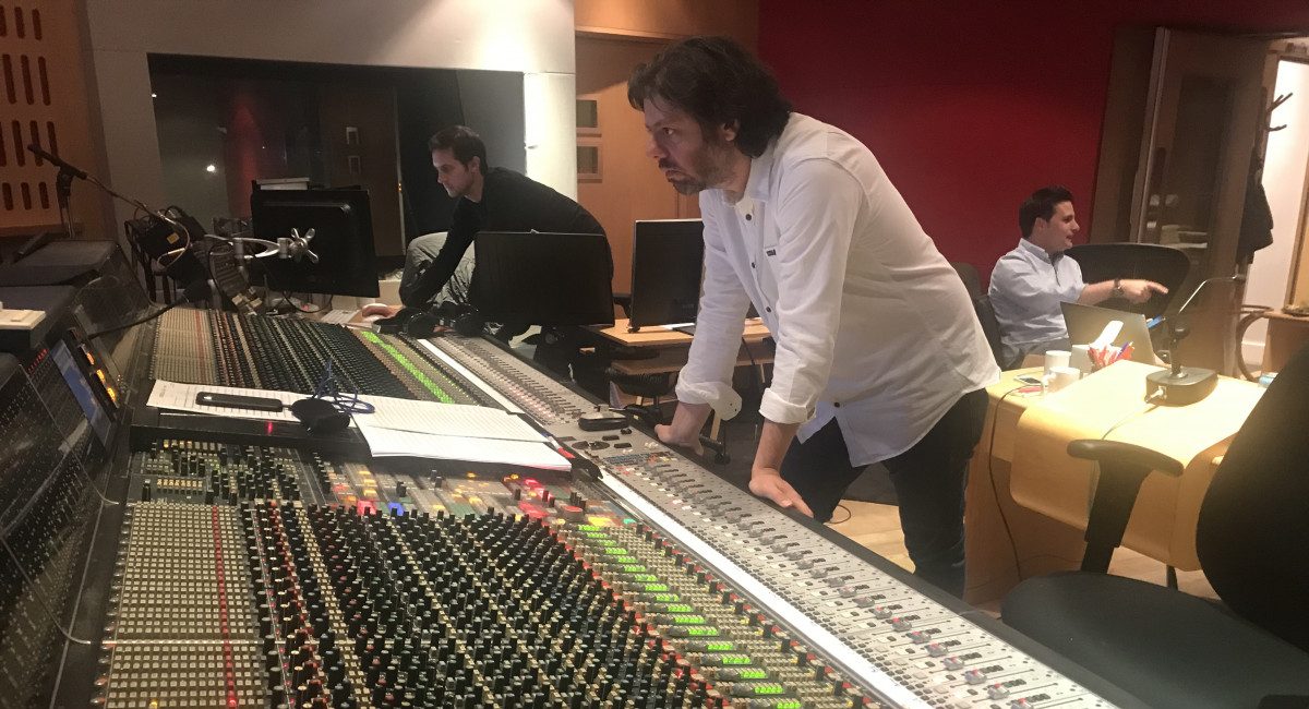 Grabaciones Himno de "La Liga" con Lucas Vidal, Abbey Road, UK, 2018