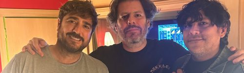 Antonio Orozco y John Caballes en PKO Studios, España, 2024