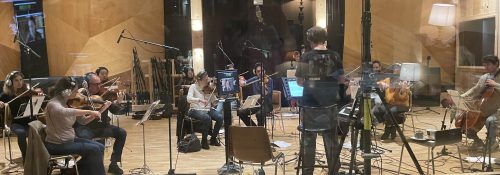 Grabación "Himno de Telefónica"