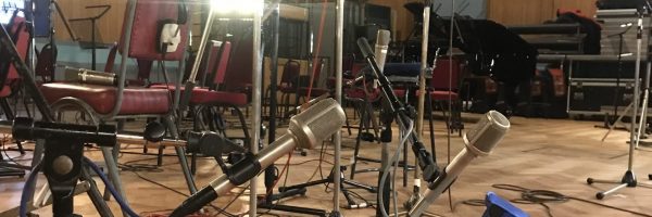 Grabaciones "Himno de la Liga" con Lucas Vidal, Abbey Road Studios